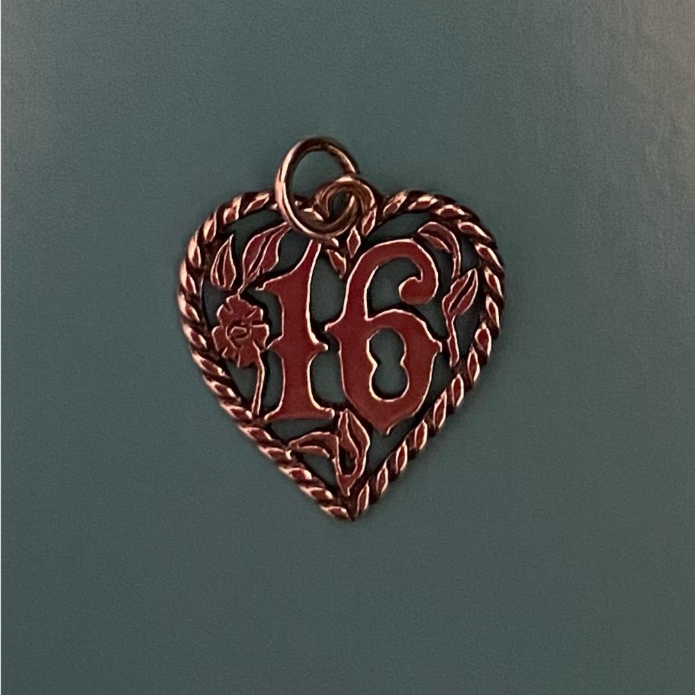 James Avery Sweet 16 Charm - retired